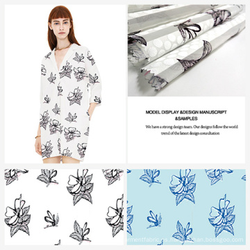 Textiles para el hogar ropa impresión tela de Organza con diseño de moda